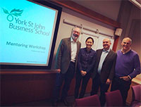 Boris Tkachenko completed advanced training in mentoring delivered by the leading expert Professor Bob Garvey on April 5-7 at York St John Business School